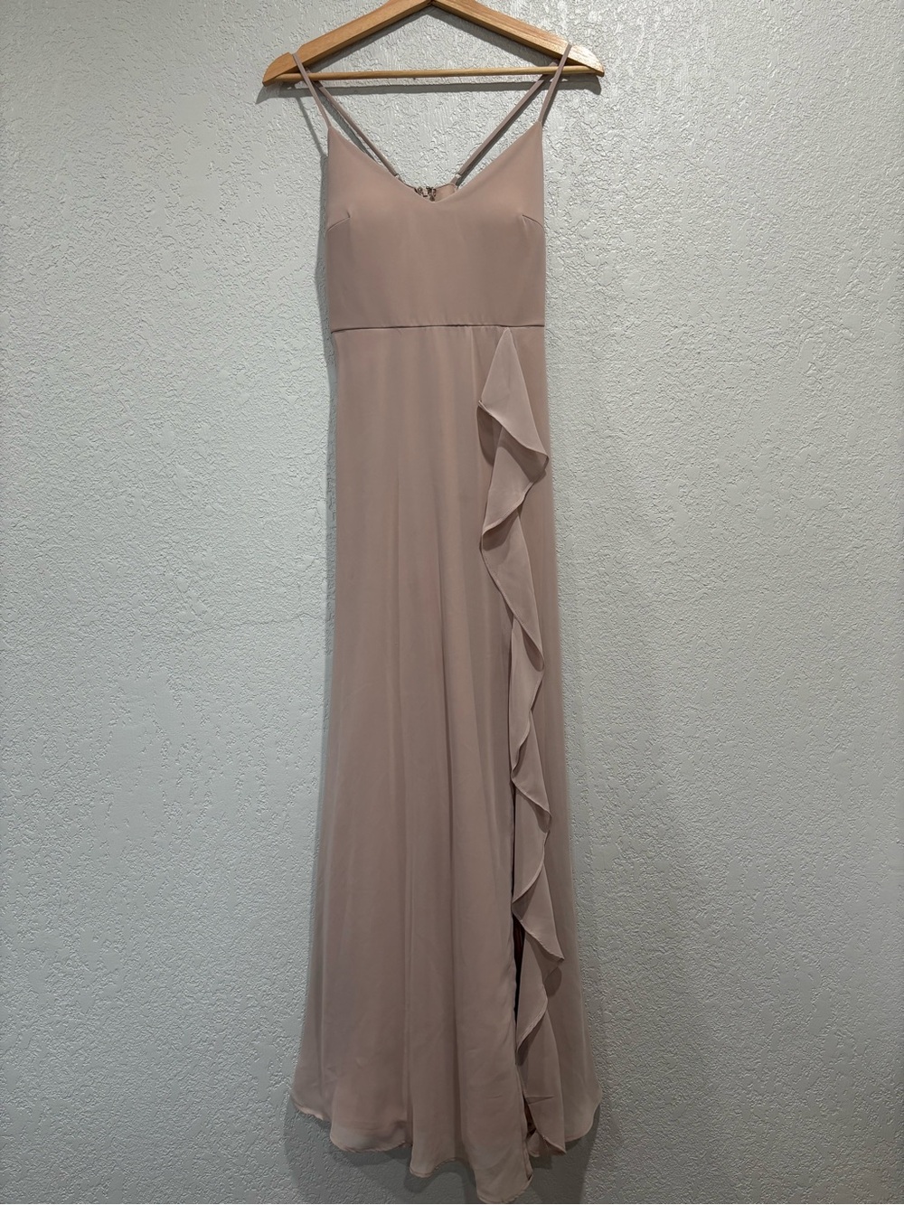 Birdy Grey Theresa Dress chiffon taupe xs